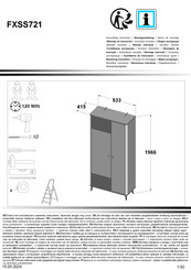 Forte FXSS721 Notice De Montage