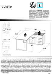 Forte GOSB131 Notice De Montage