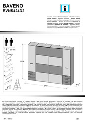 Forte BAVENO BVNS424D2 Notice De Montage