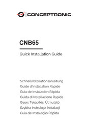 Conceptronic CNB65 Guide D'installation Rapide