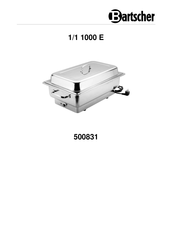 Bartscher 1/1 1000 E Manuel D'utilisation