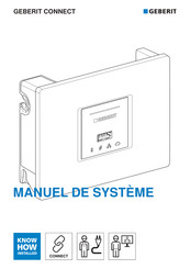 Geberit CONNECT Manuel