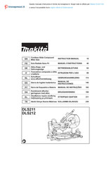 Makita DLS212 Manuel D'instructions