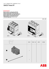 ABB SACE Tmax XT5 F Manuel D'installation