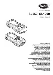 Hach SL1000 Manuel D'utilisation Simplifié