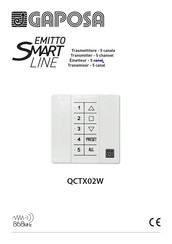 GAPOSA Smart Line QCTX02W Manuel D'utilisation