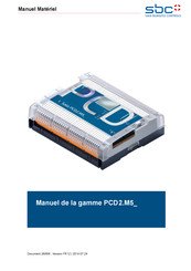 Sbc PCD 2.M5_ Manuel