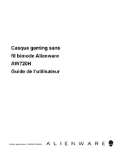 Dell Alienware AW720H Guide De L'utilisateur