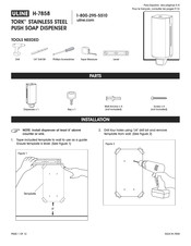 Uline TORK H-7858 Instructions D'installation