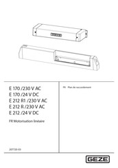 GEZE E 212 R /230 V AC Mode D'emploi