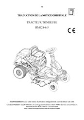 SAS RM62S-6.5 Traduction De La Notice Originale