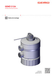 GEMÜ C12A Notice De Montage