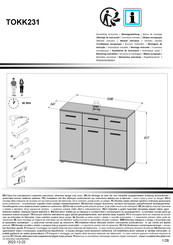 Forte TOKK231 Notice De Montage