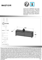 Forte MAQT121R Notice De Montage