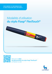 Novo Nordisk Fiasp FlexTouch Mode D'emploi