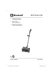 EINHELL 3417015 Mode D'emploi