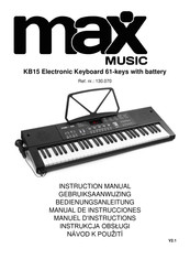 Max Music KB15 Manuel D'instructions