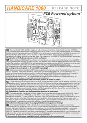 Handicare 1000 Manuel D'instructions