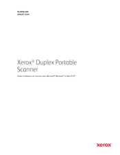 Xerox Duplex Serie Guide D'utilisation