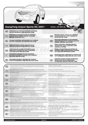 ECS Electronics SY-007-DL Instructions De Montage