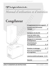 Frigidaire FFC0522DW Manuel D'utilisation Et D'entretien