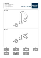 Grohe CONCETTO 20 217 Manuel D'installation