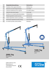 Güde 24363 Traduction Du Mode D'emploi D'origine