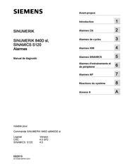 Siemens SINUMERIK 840Di sl Manuel