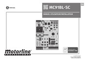 Motorline professional Portugal MC91BL-SC Manuel Utilisateur