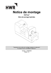 HWR INOTop Serie Notice De Montage