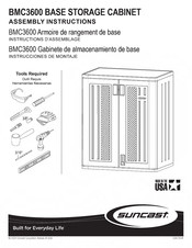 Suncast BMC3600 Instructions D'assemblage