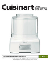 Cuisinart ICE-21C Livret D'instructions