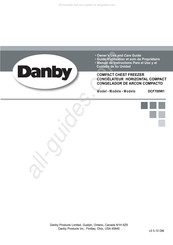 Danby DCF700W1 Guide D'utilisation Et Soins De Propriètaire