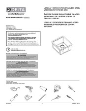 Delta LORELAI 95B9032-17S-SS Instructions De Montage