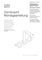 Dornbracht 20 713 670 Serie Instructions De Montage