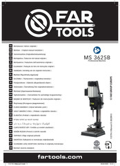 Far Tools MS 3625B Notice Originale