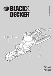 Black & Decker GK1000 Traduction Des Instructions Initiales