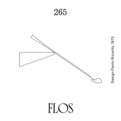 FLOS 265 Chromatica A0300099 Instructions D'installation Et D'emploi