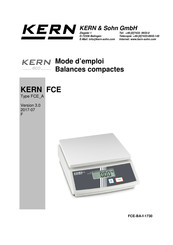 KERN FCE 6K2N Mode D'emploi