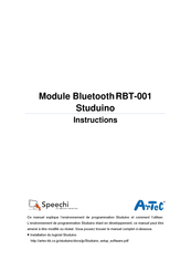 Speechi RBT-001 Manuel D'instructions