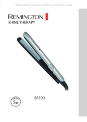 Remington SHINE THERAPY S-8500 Mode D'emploi