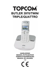 Topcom Butler 3970 Triple Manuel D'utilisateur