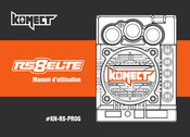 Konect RS8ELITE Manuel D'utilisation