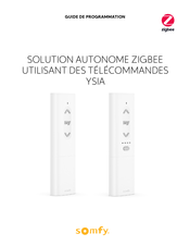 SOMFY ZIGBEE YSIA Guide De Programmation