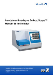 Vitrolife EmbryoScope Manuel De L'utilisateur