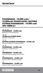 Silvercrest SPB 10000 A1 Instructions D'utilisation Et Consignes De Sécurité