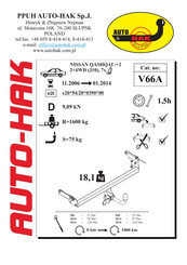 AUTO-HAK V66A Instructions De Montage