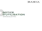 Dacia SPRING ELECTRIC 2024 Notice D'utilisation