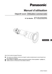 Panasonic ET-DLE020G Manuel D'utilisation