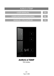 Teletask AURUS-6 TEMP Manuel Utilisateur